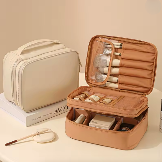LumiTravel | Double Layer Cosmetic Bag